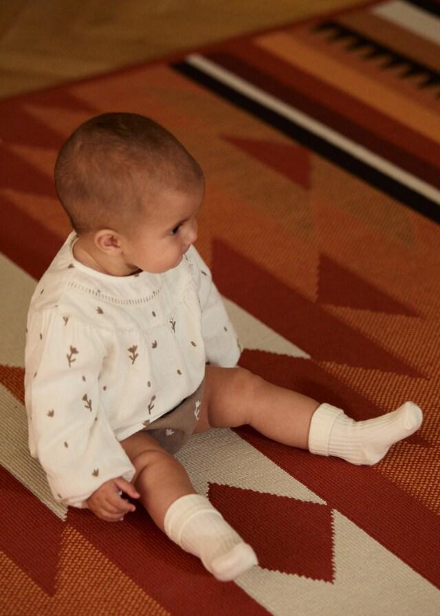 Mango Short Bordado Floral