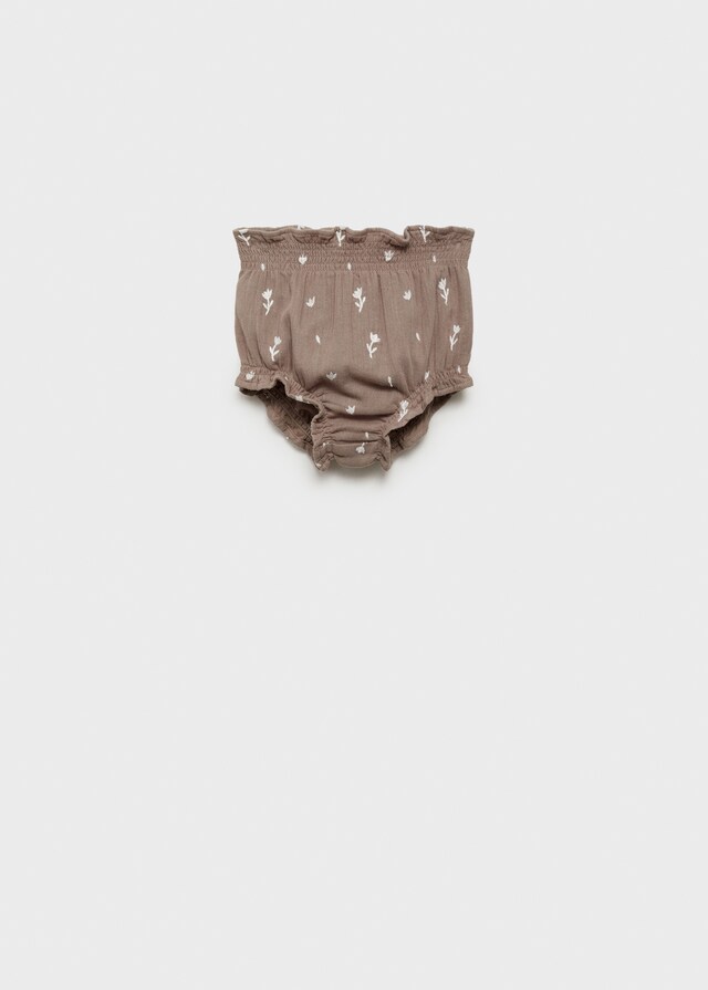 Mango Short Bordado Floral