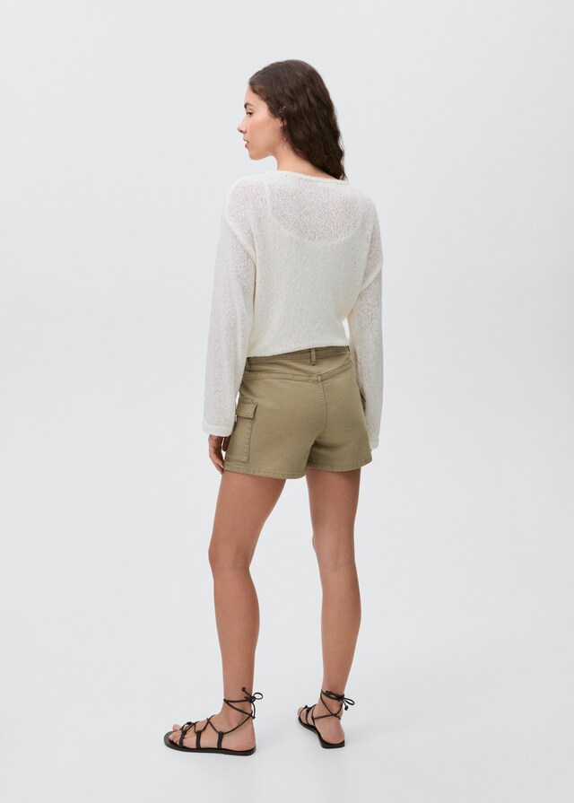 Mango Short Cargo Algodón