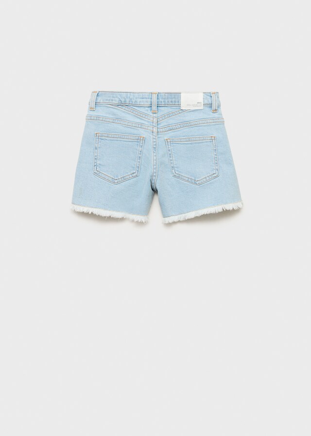 Mango Short Vaquero Desflecado