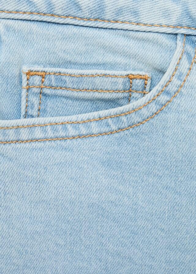 Mango Short Vaquero Desflecado