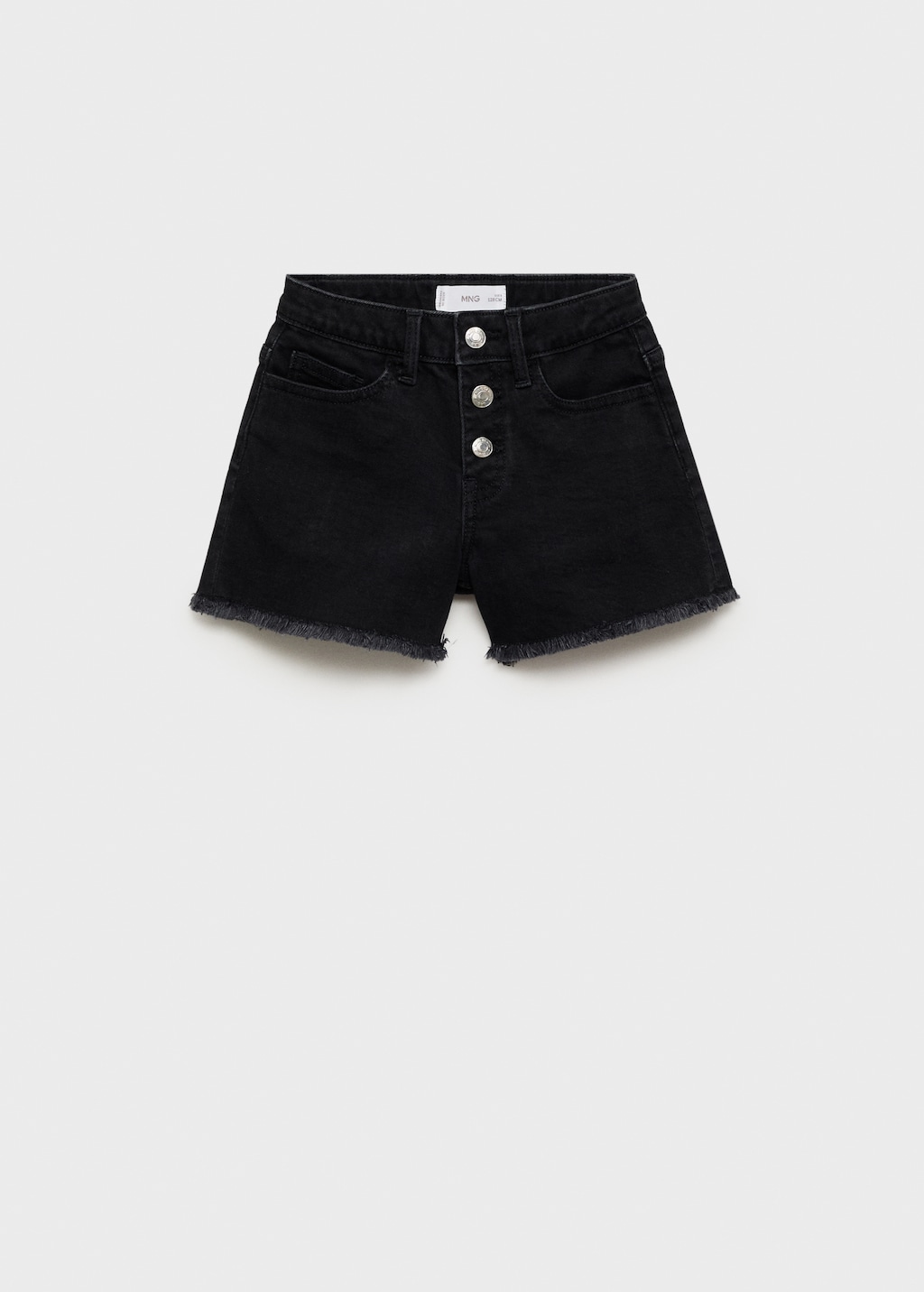 Mango Short vaquero desflecado