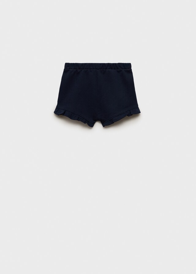 Mango Shorts Bajo Volantes