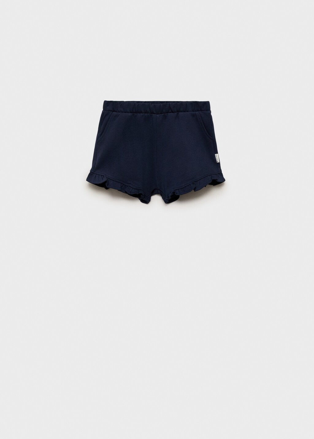 Mango Shorts bajo volantes