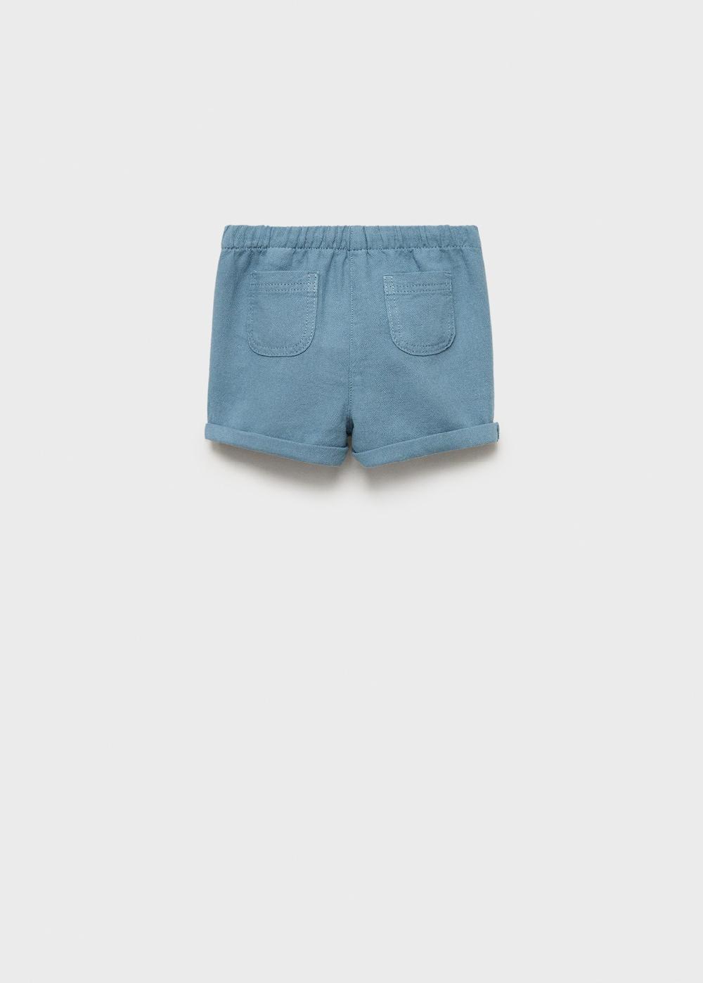 Mango Shorts lino y algodón