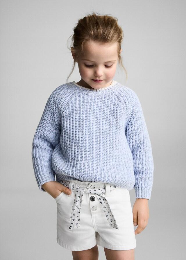 Mango Shorts Vaqueros Cinturón