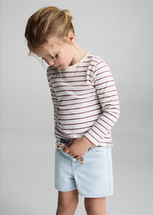 Mango Shorts Vaqueros Cinturón