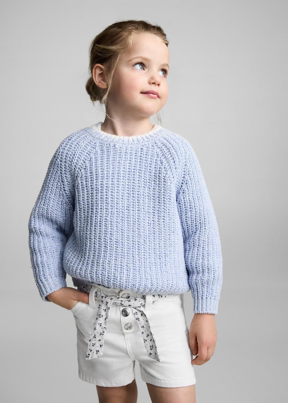 Mango Shorts vaqueros cinturón