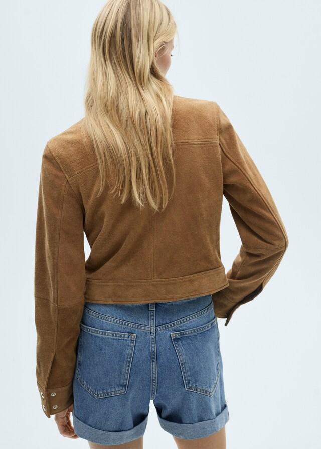 Mango Shorts Vaqueros Mom-fit