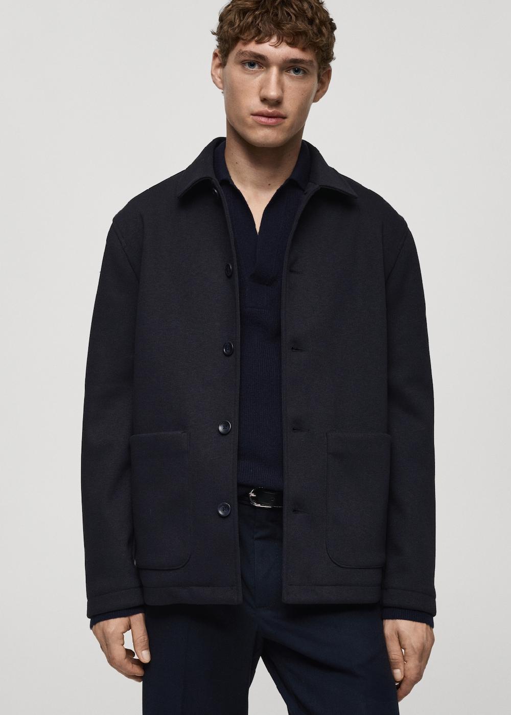 Mango Sobrecamisa bolsillos regular fit