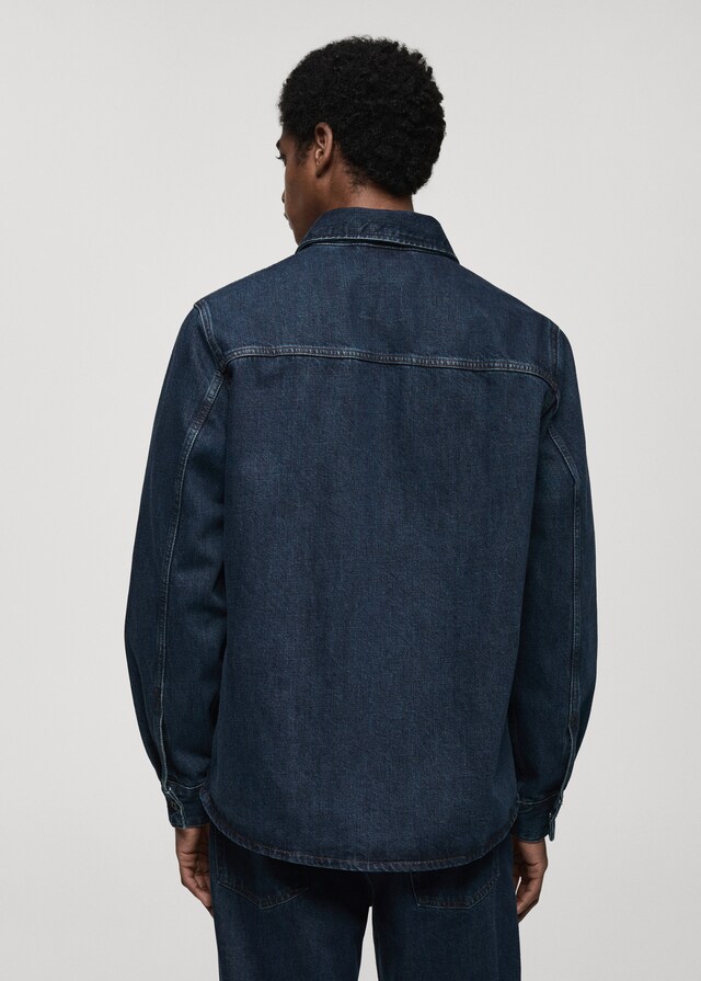 Mango Sobrecamisa Vaquera Regular Fit