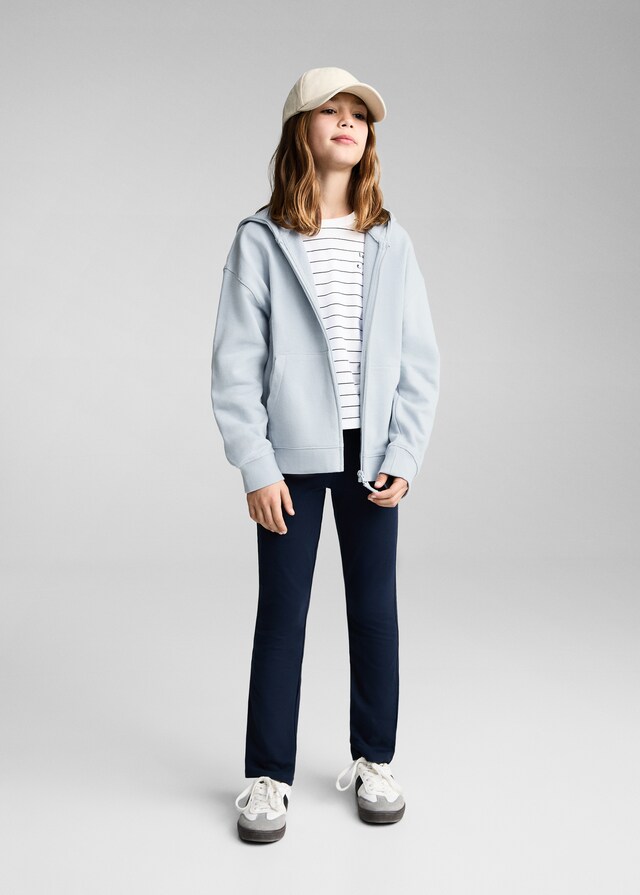 Mango Sudadera Abierta Capucha