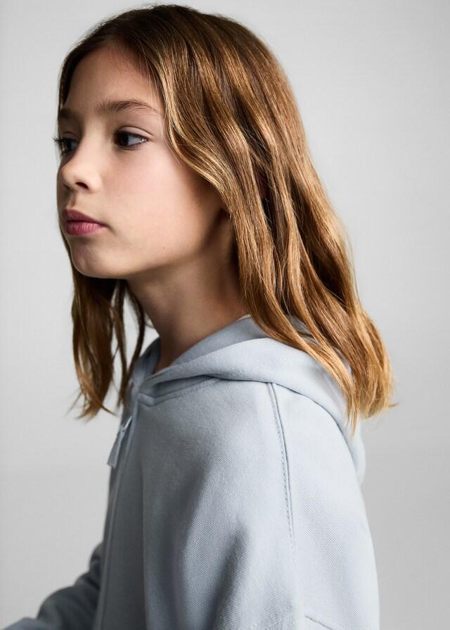 Mango Sudadera Abierta Capucha