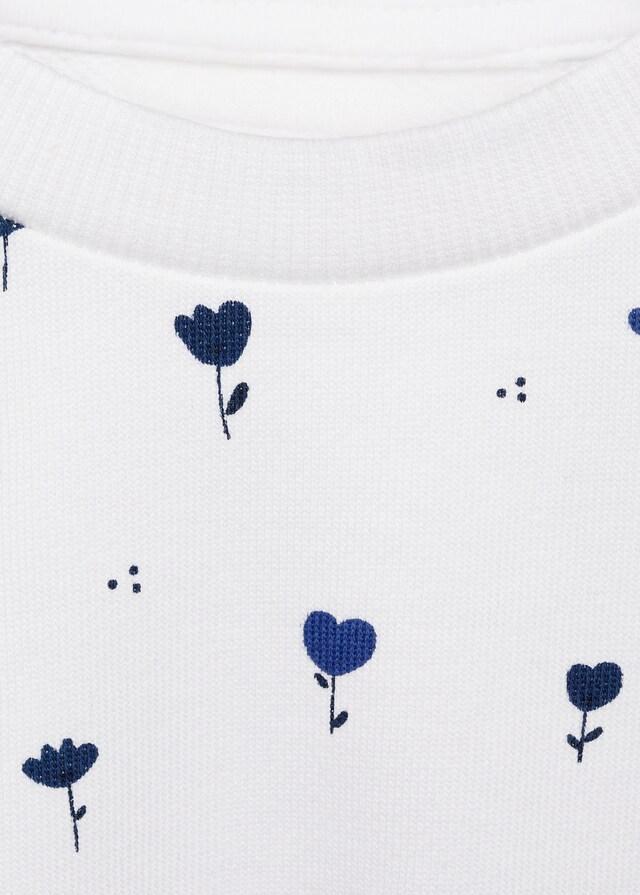 Mango Sudadera Algodón Estampada