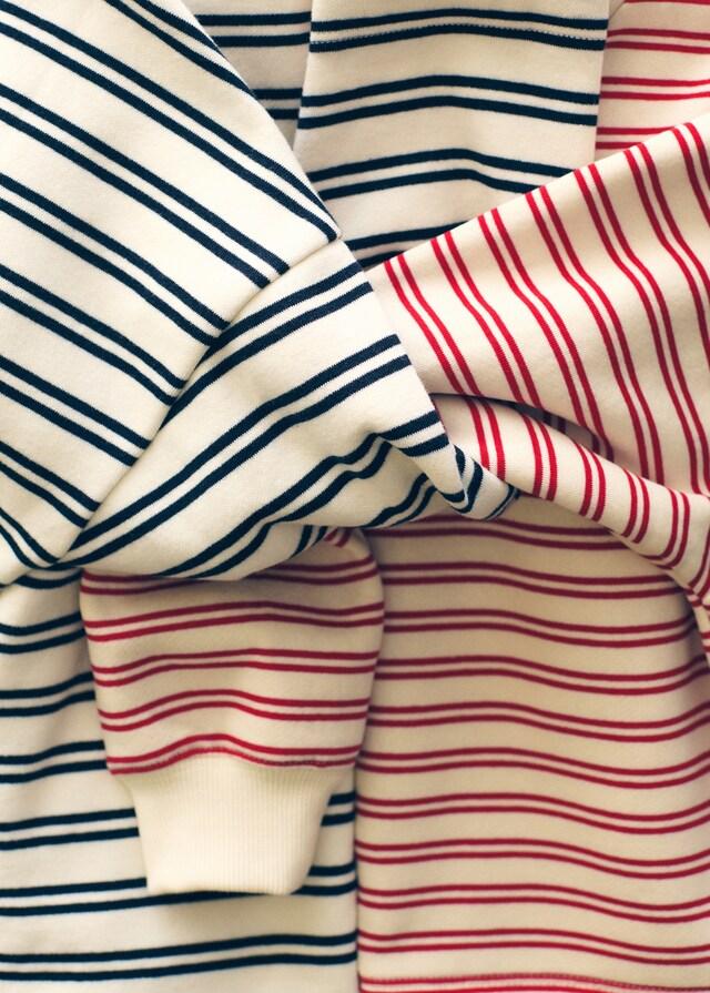 Mango Sudadera Algodón Rayas