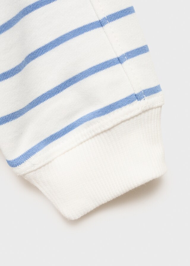 Mango Sudadera Algodón Rayas