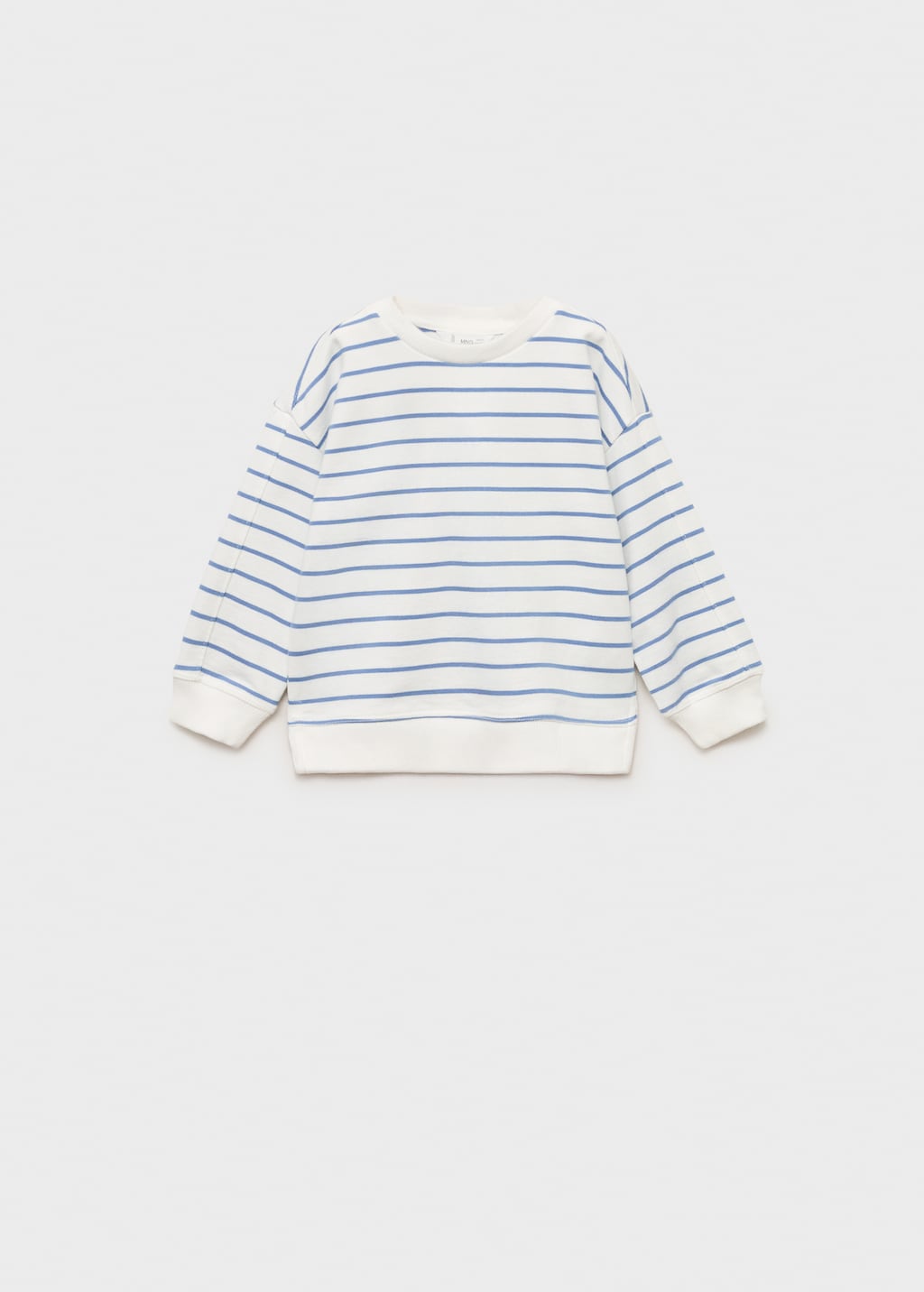 Mango Sudadera algodón rayas