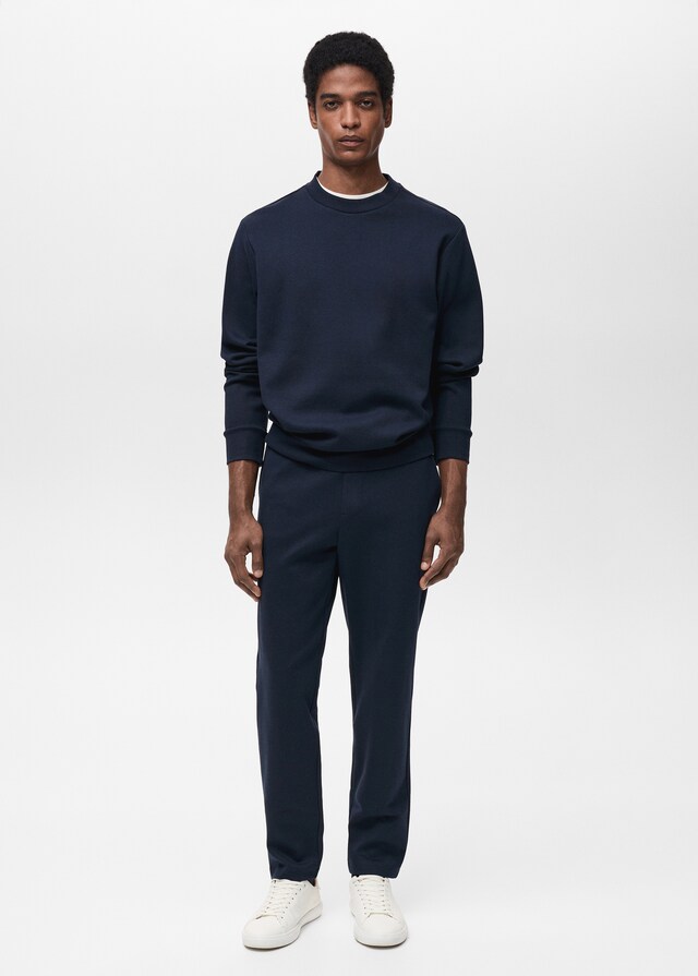 Mango Sudadera Algodón Regular Fit