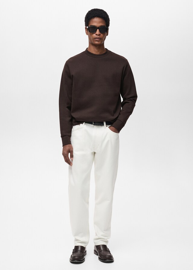 Mango Sudadera Algodón Regular Fit