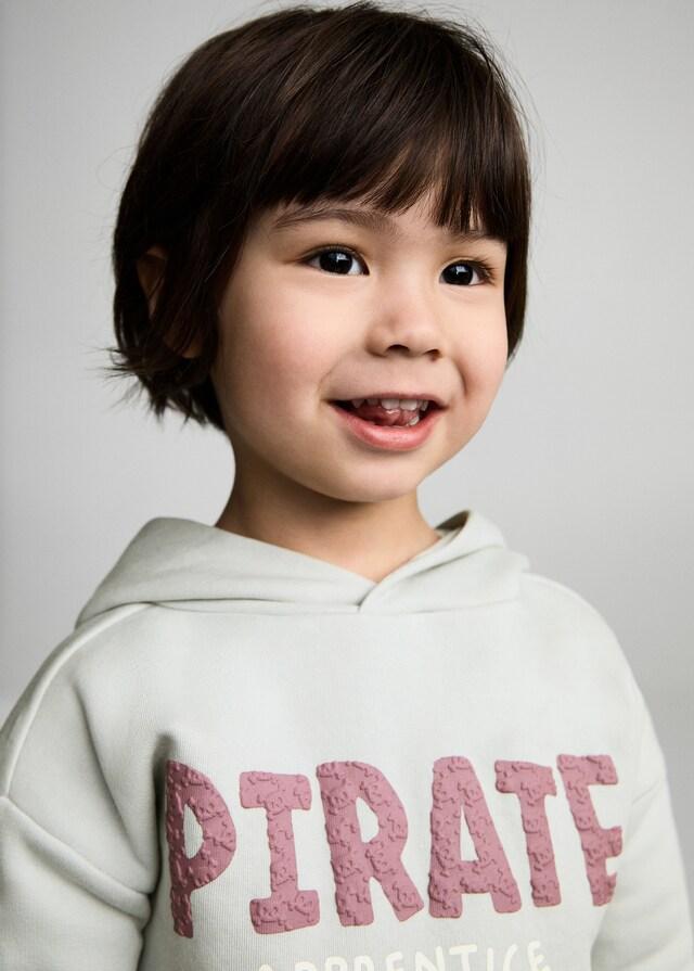 Mango Sudadera Capucha Mensaje