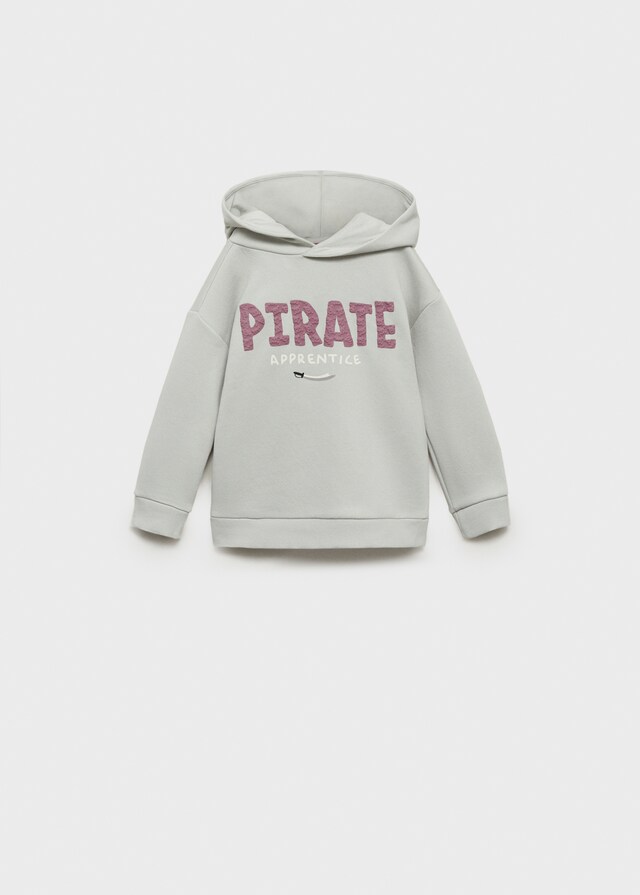 Mango Sudadera Capucha Mensaje