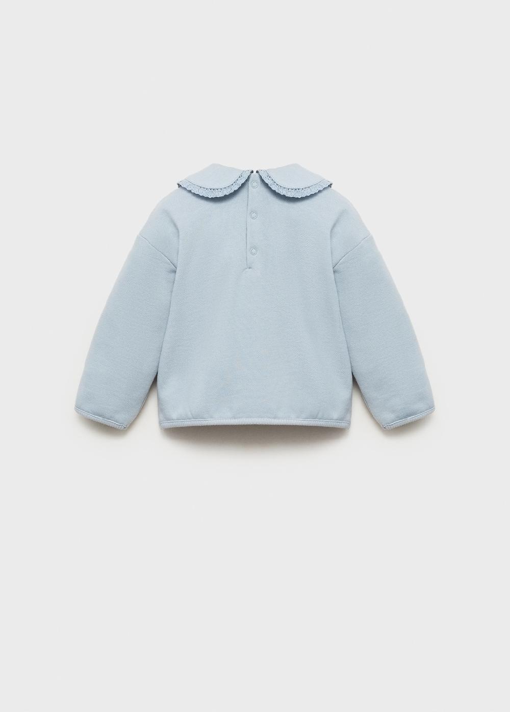 Mango Sudadera cuello babydoll