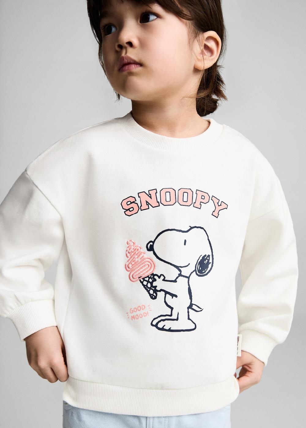 Mango Sudadera estampada Snoopy