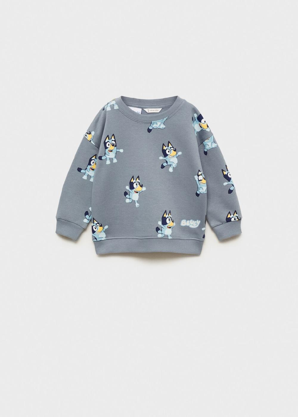 Mango Sudadera estampado Bluey
