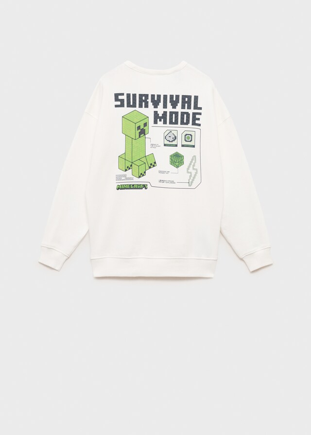 Mango Sudadera Minecraft