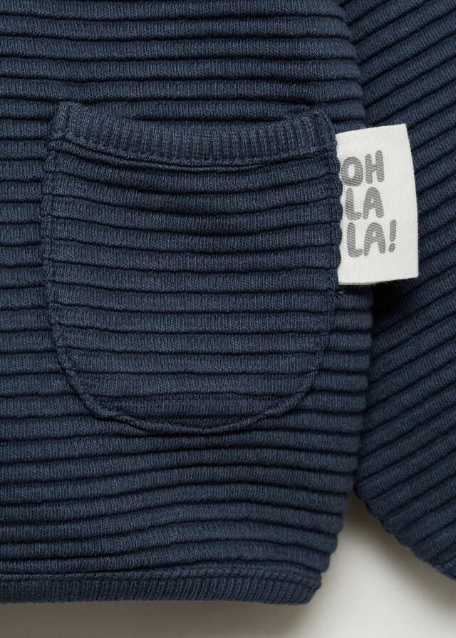 Mango Sudadera Punto Textura