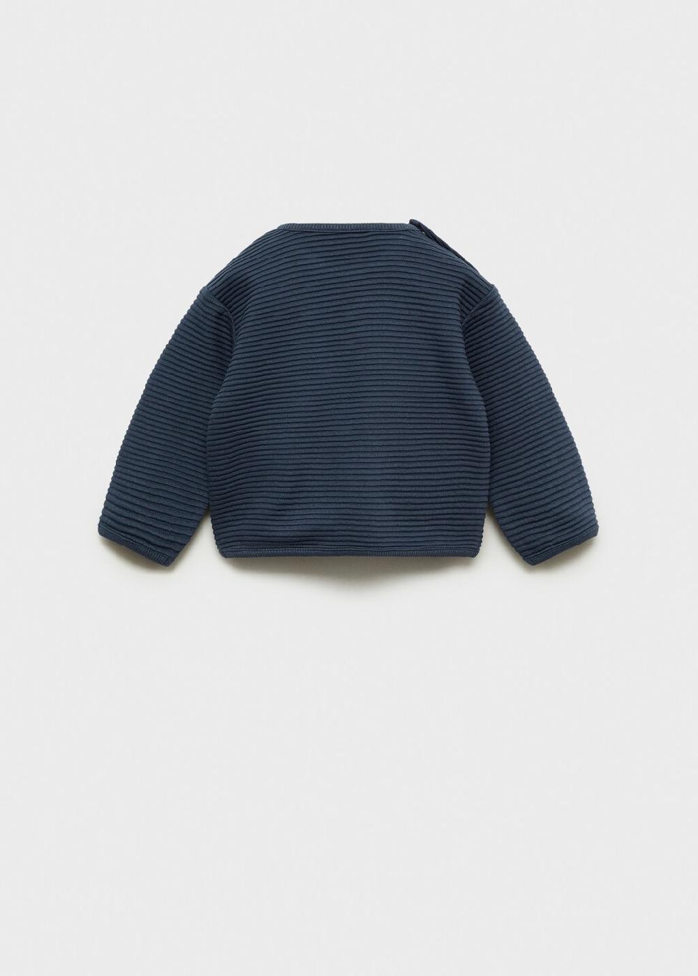 Mango Sudadera punto textura