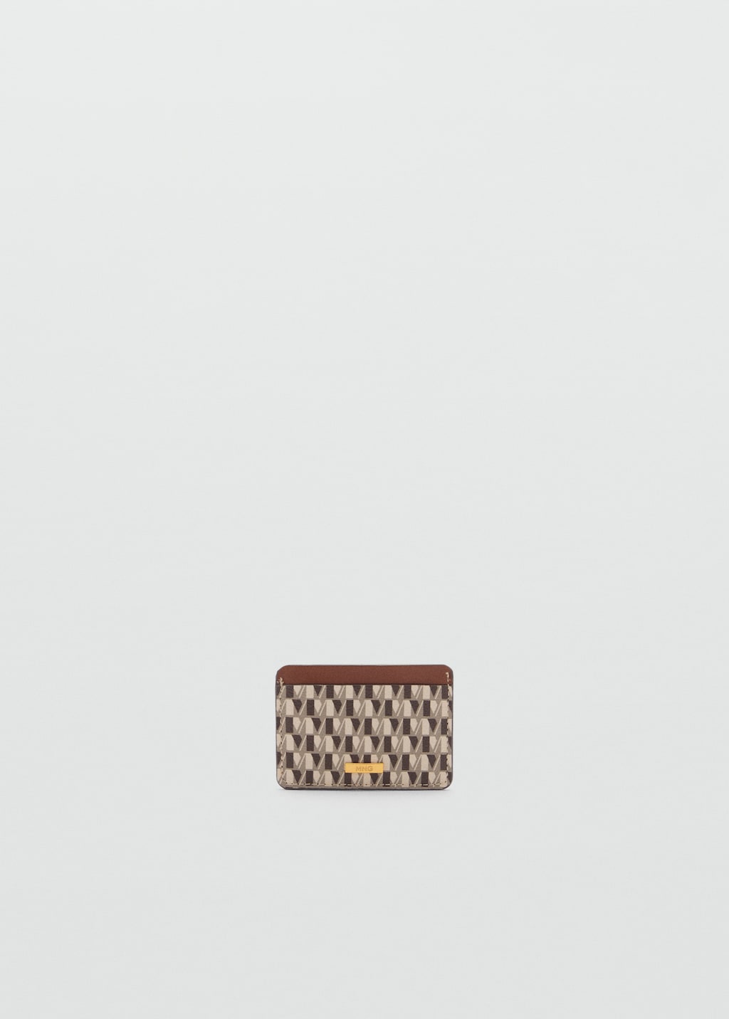 Mango Tarjetero estampado logo