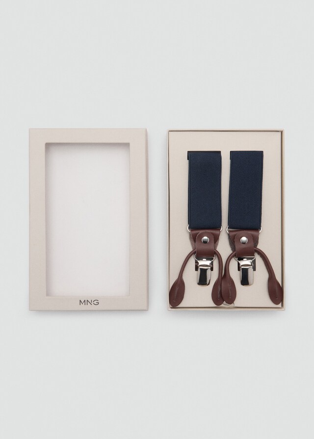 Mango Tirantes Elásticos Ajustables Detalles Piel