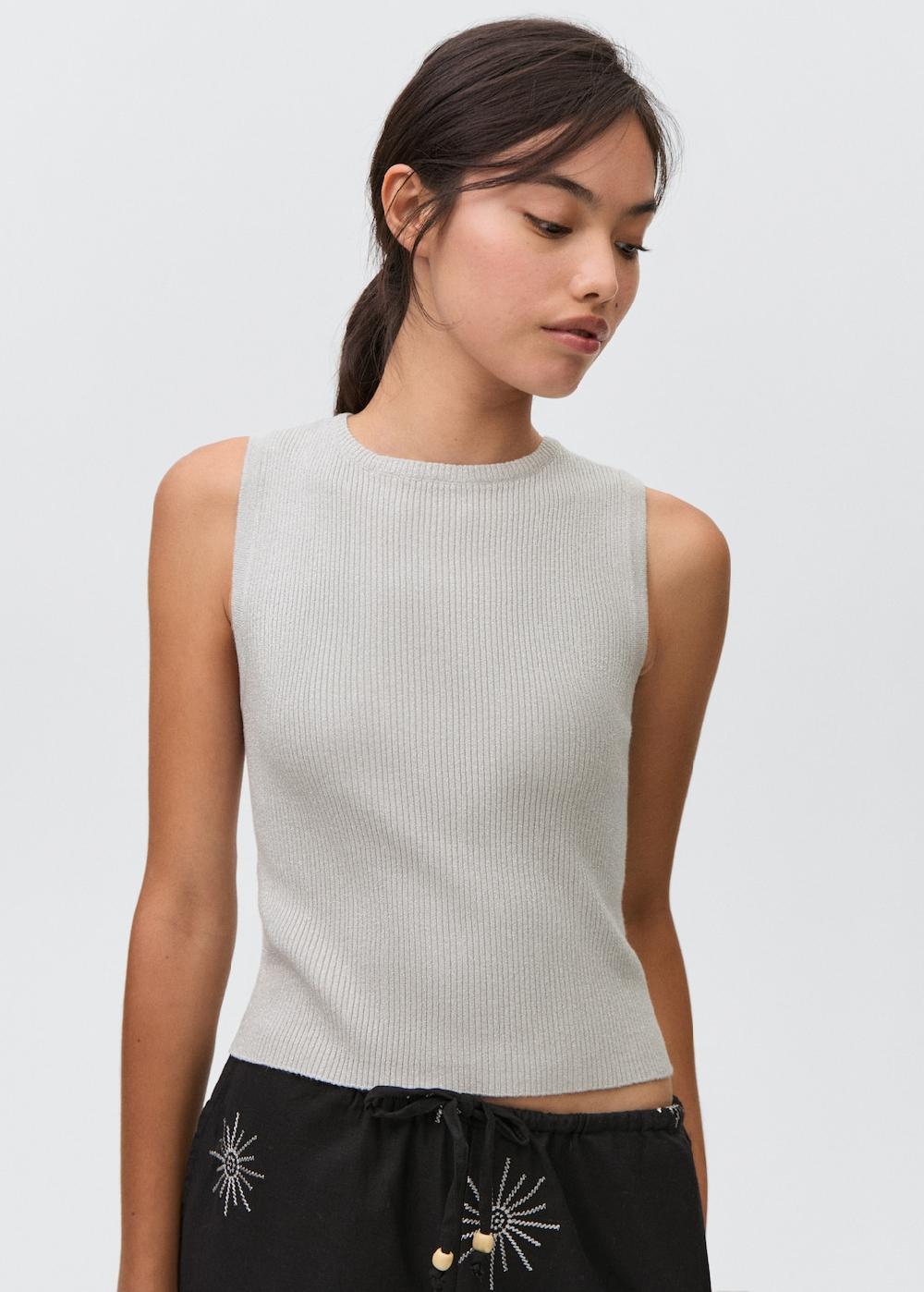 Mango Top abertura espalda