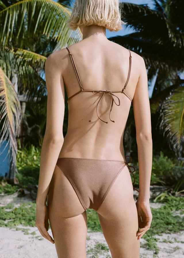 Mango Top Bikini Acabado Brillante