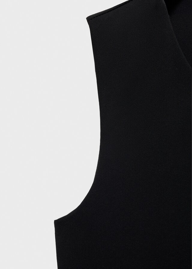 Mango Top Diseño Asimétrico