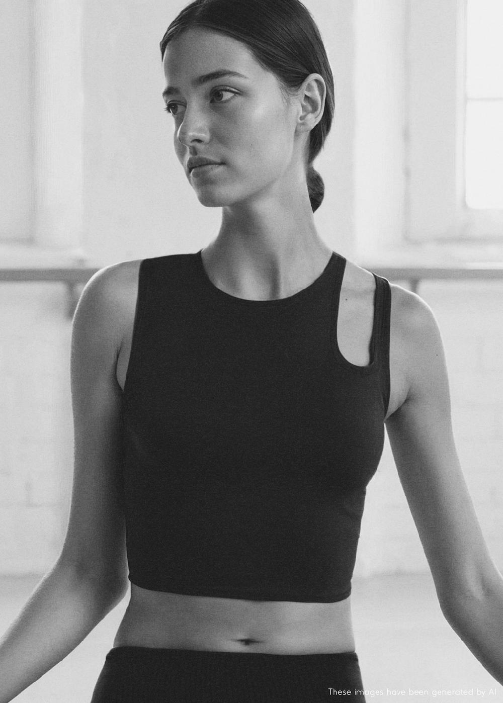 Mango Top diseño asimétrico