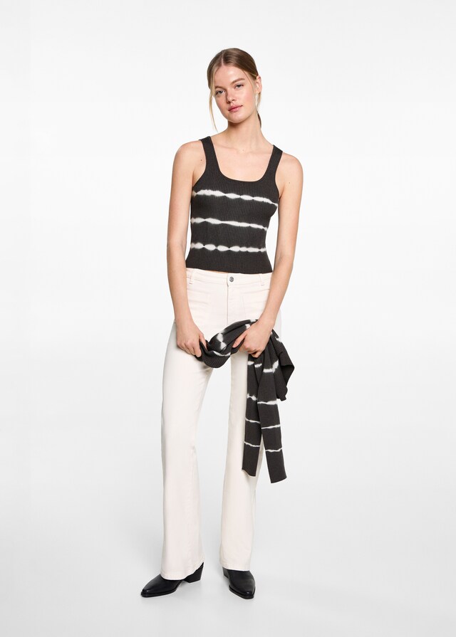 Mango Top Efecto Tie-dye