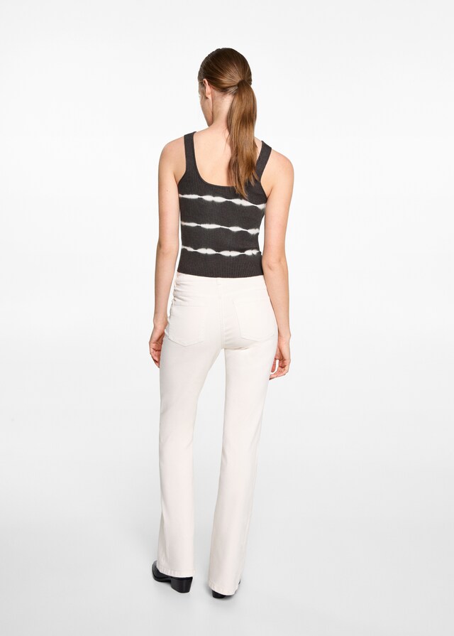 Mango Top Efecto Tie-dye