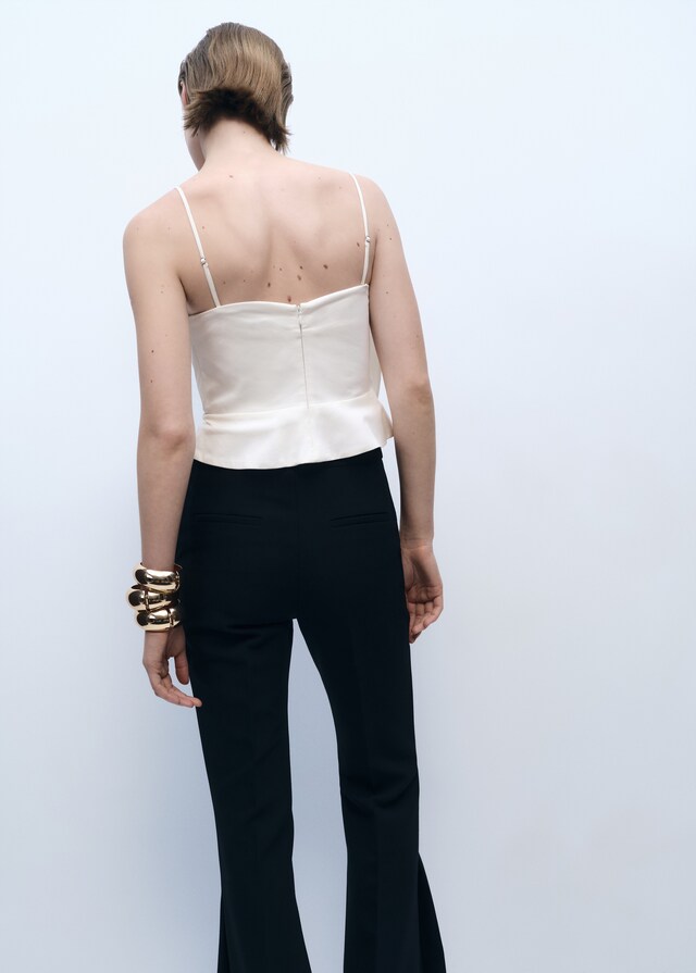 Mango Top Maxi Volante