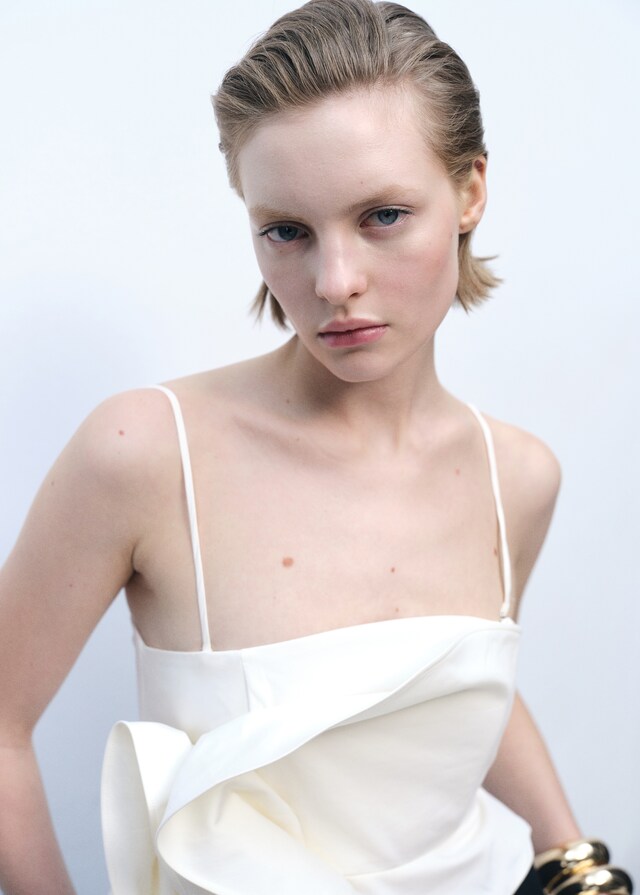 Mango Top Maxi Volante