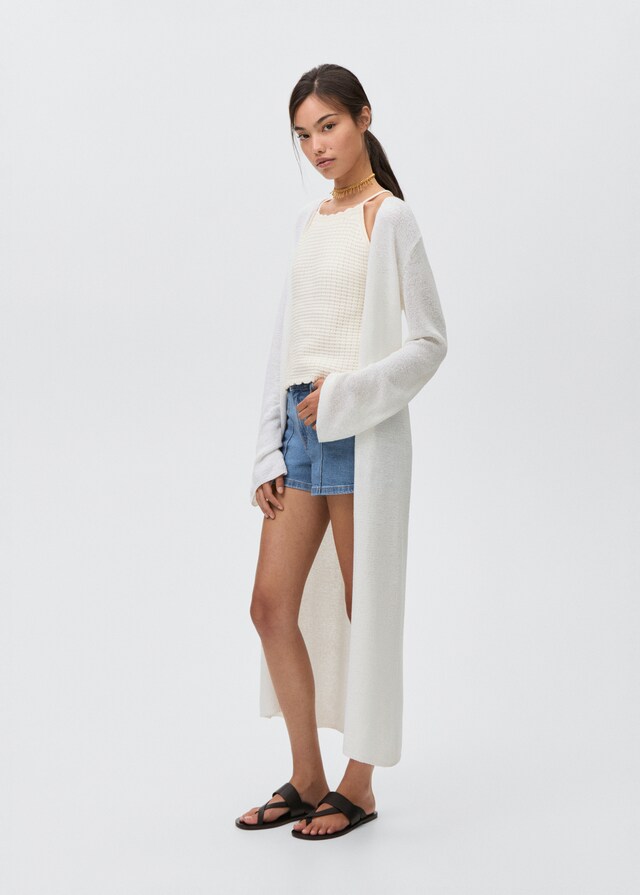 Mango Top Punto Calado