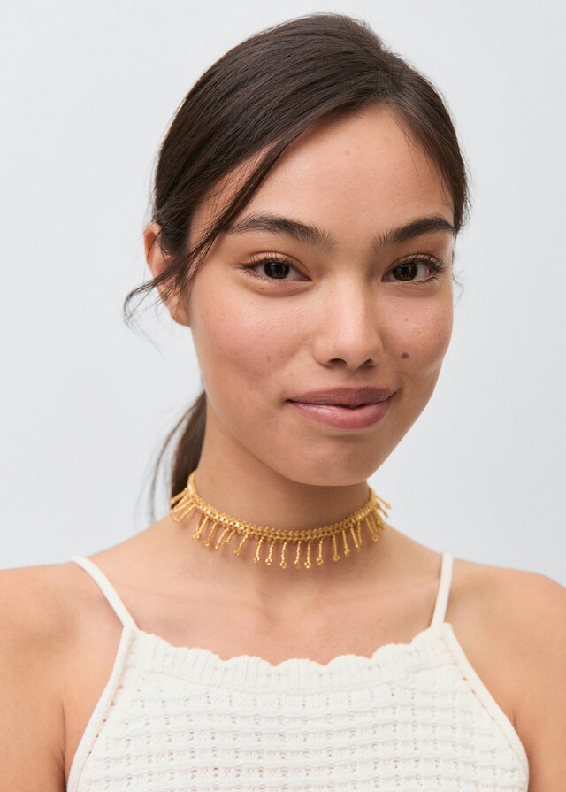 Mango Top Punto Calado