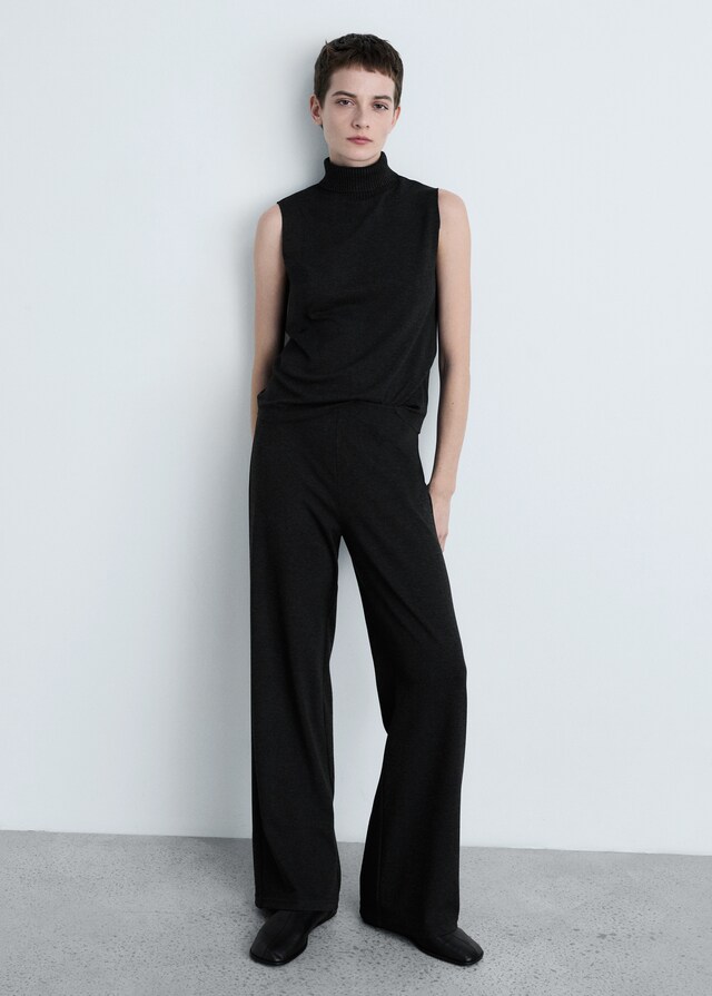 Mango Top Punto Cuello Alto