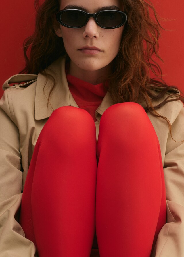 Mango Trench Clásico Cinturón