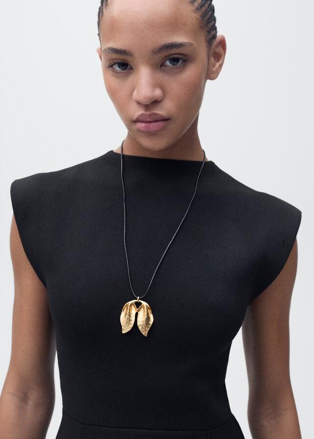 Mango Vestido Corto Punto Evasé