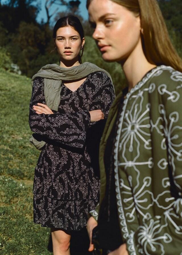 Mango Vestido Estampado Floral