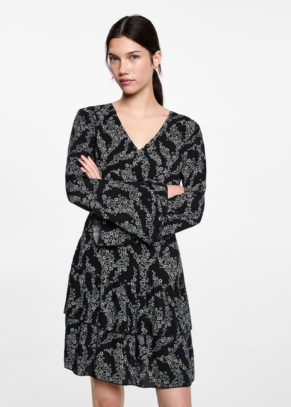 Mango Vestido estampado floral