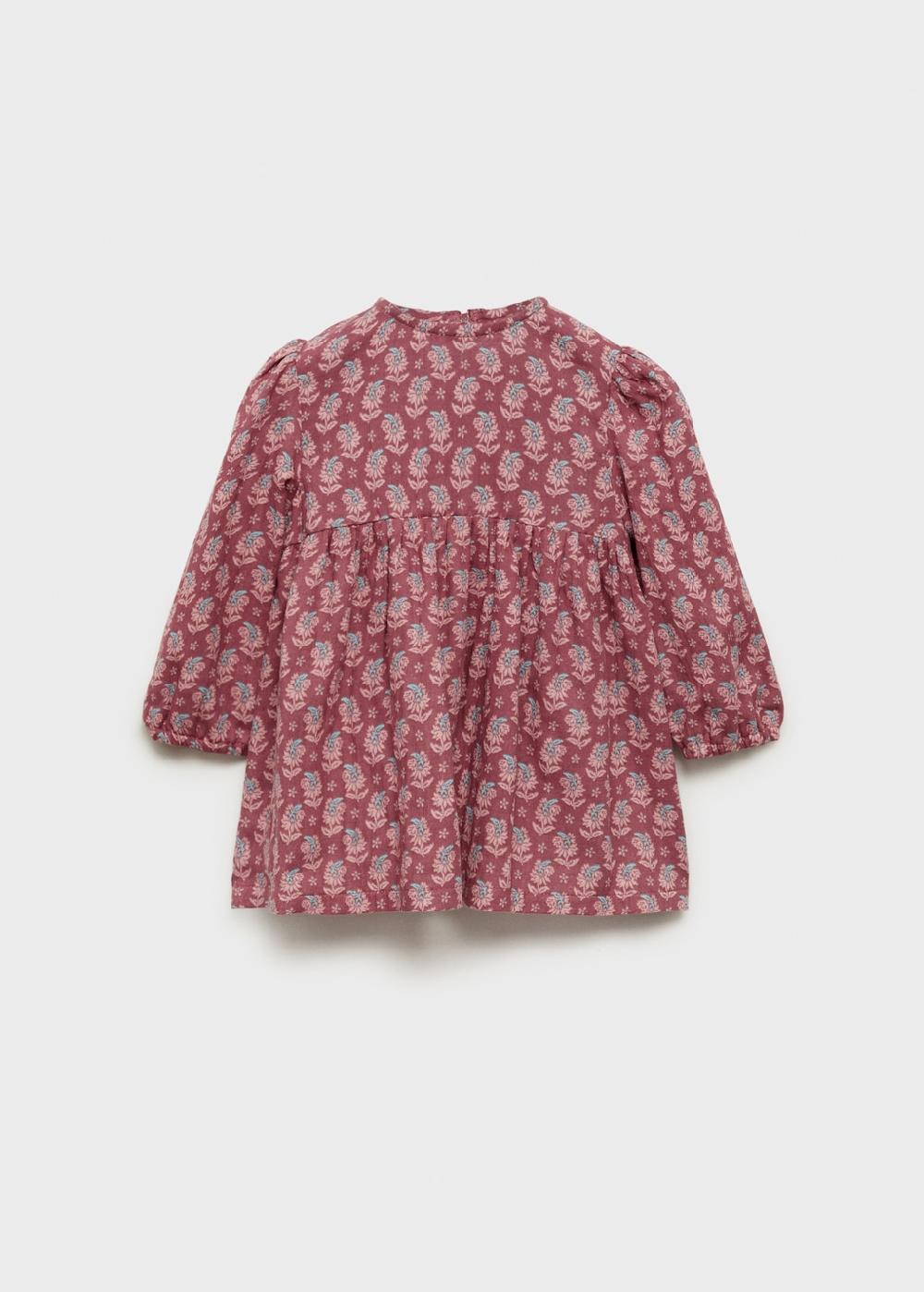 Mango Vestido estampado