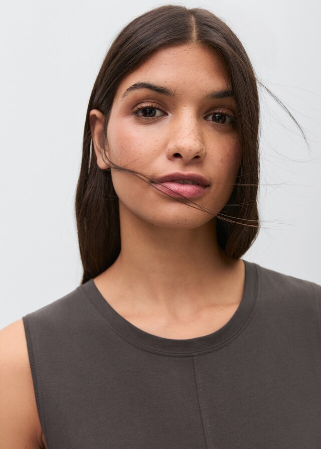 Mango Vestido Largo Sin Mangas